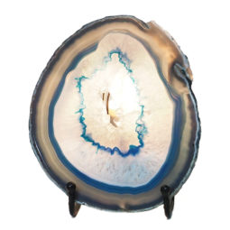 Sliced Brazilian Crystal Agate Lamp N795 8 Sliced Brazilian Crystal Agate Lamp N795 | Himalayan Salt Factory