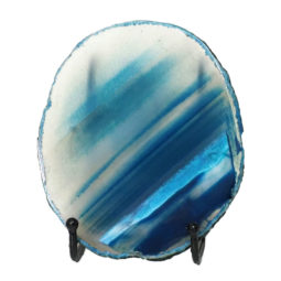 Sliced Brazilian Crystal Agate Lamp N800 | Himalayan Salt Factory
