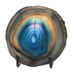 Sliced Brazilian Crystal Agate Lamp N801 8 Sliced Brazilian Crystal Agate Lamp N801 | Himalayan Salt Factory