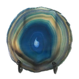 Sliced Brazilian Crystal Agate Lamp N801 | Himalayan Salt Factory