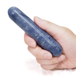 Blue Quartz Massage Wand (10-12cm) | Himalayan Salt Factory
