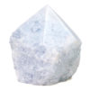 Ice Blue Calcite Point - Large | Himalayan Salt Factory