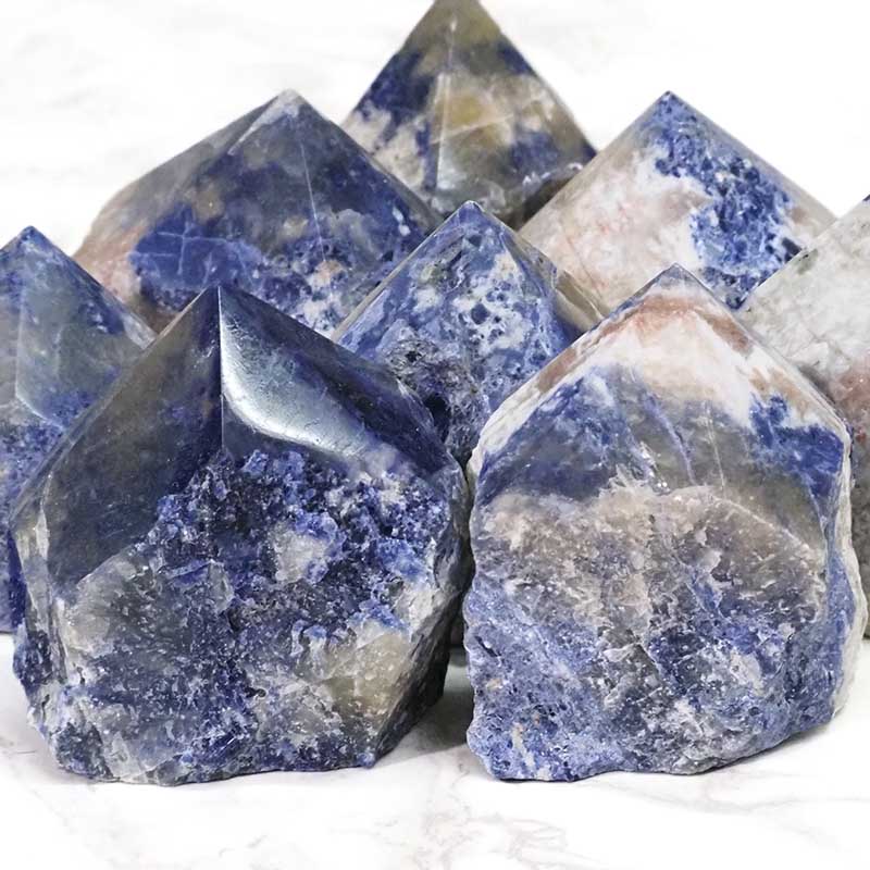 Lapis Lazuli Point - Medium 5 Lapis Lazuli Point - Medium | Himalayan Salt Factory