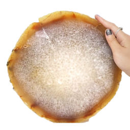 2.24kg Natural Agate Polished Slab Plate DN517 5 Natural Agate Polished Slab Plate DN517 | Himalayan Salt Factory