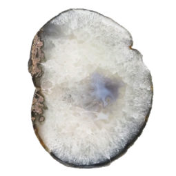 Natural Agate Polished Slab Plate N868 | Himalayan Salt Factory