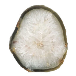 Natural Agate Polished Slab Plate N874 | Himalayan Salt Factory