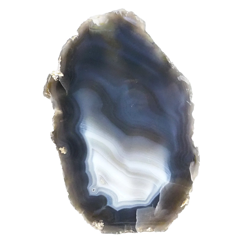 1.81kg Natural Agate Polished Slab Plate N875 3 Natural Agate Polished Slab Plate N875 | Himalayan Salt Factory