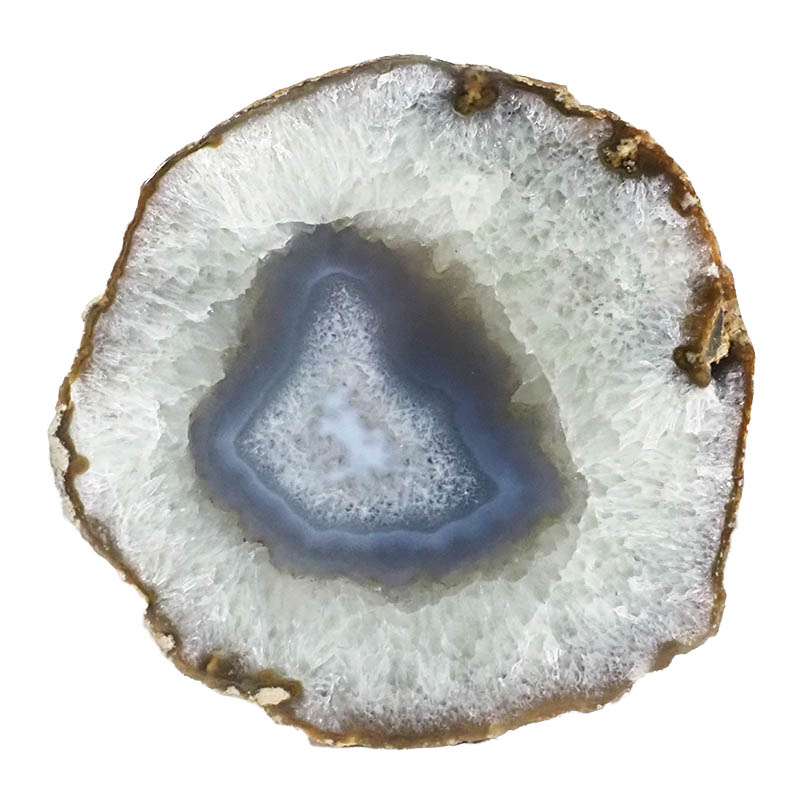 2.18kg Natural Agate Polished Slab Plate N887 3 Natural Agate Polished Slab Plate N887 | Himalayan Salt Factory