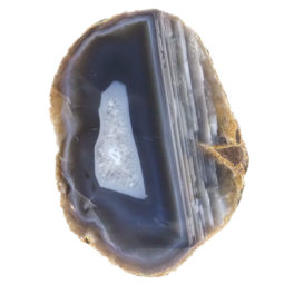 Natural Agate Polished Slab Plate N891 | Himalayan Salt Factory