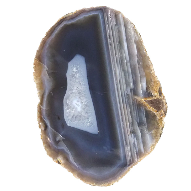 1.91kg Natural Agate Polished Slab Plate N891 3 Natural Agate Polished Slab Plate N891 | Himalayan Salt Factory