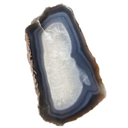 Natural Agate Polished Slab Plate N893 | Himalayan Salt Factory
