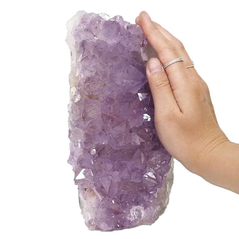 2.96kg Natural Amethyst Crystal Lamp DN525 5 Natural Amethyst Crystal Lamp DN525 | Himalayan Salt Factory