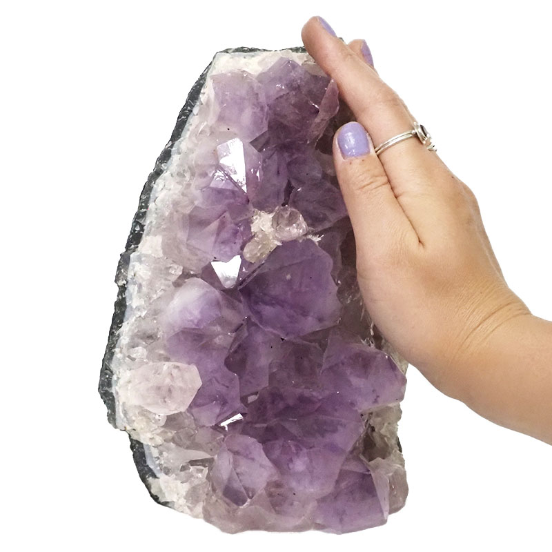2.53kg Natural Amethyst Crystal Lamp DN536 5 Natural Amethyst Crystal Lamp DN536 | Himalayan Salt Factory