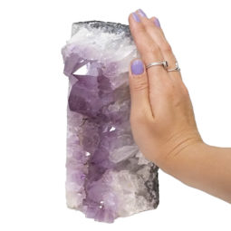 Natural Amethyst Crystal Lamp DN551 | Himalayan Salt Factory
