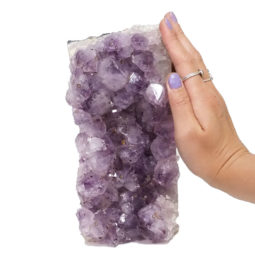 Natural Amethyst Crystal Lamp DN553 | Himalayan Salt Factory