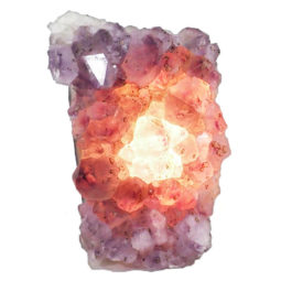 Natural Amethyst Crystal Lamp DN554 | Himalayan Salt Factory
