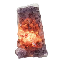 Natural Amethyst Crystal Lamp DN556 | Himalayan Salt Factory