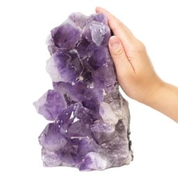 Natural Amethyst Crystal Lamp DS1207 | Himalayan Salt Factory