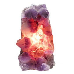 Natural Amethyst Crystal Lamp DS1207 | Himalayan Salt Factory