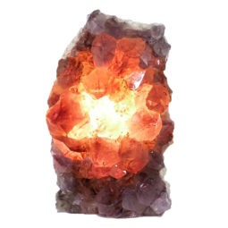 Natural Amethyst Crystal Lamp DS1208 | Himalayan Salt Factory