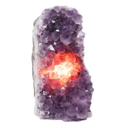Natural Amethyst Crystal Lamp DS1214 | Himalayan Salt Factory
