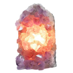 Natural Amethyst Crystal Lamp DS1218 | Himalayan Salt Factory
