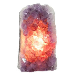 Natural Amethyst Crystal Lamp DS1219 | Himalayan Salt Factory