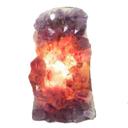 Natural Amethyst Crystal Lamp DS1221 | Himalayan Salt Factory