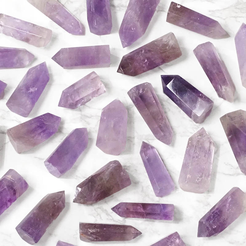 Natural Amethyst Terminated Point 9 Natural Amethyst Terminated Point | Himalayan Salt Factory