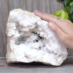 Natural Calcite Geode DN510 | Himalayan Salt Factorty