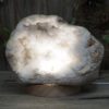 1.99kg Natural Calcite Geode Lamp with Large LED Light Base DS1157 1 Natural Calcite Geode Lamp with Large LED Light Base DS1157 | Himalayan Salt Factory