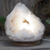 2.74kg Natural Calcite Geode Lamp with Large LED Light Base DS1164 1 Natural Calcite Geode Lamp with Large LED Light Base DS1164 | Himalayan Salt Factory