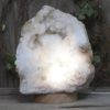 3.74kg Natural Calcite Geode Lamp with Large LED Light Base DS1191 1 Natural Calcite Geode Lamp with Large LED Light Base DS1191 | Himalayan Salt Factory