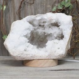 2.32kg Natural Calcite Geode Lamp with Large LED Light Base DS1196 10 2.32kg Natural Calcite Geode Lamp with Large LED Light Base DS1196 9