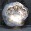 4.08kg Natural Calcite Geode Lamp with Large LED Light Base DS1200 1 Natural Calcite Geode Lamp with Large LED Light Base DS1200 | Himalayan Salt Factory