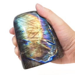 Natural Labradorite Polished Self Stand DS1093 | Himalayan Salt Factory
