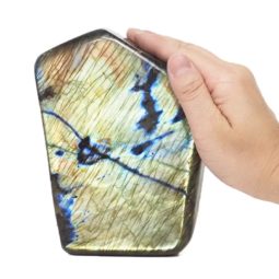 Natural Labradorite Polished Self Stand DS1094 | Himalayan Salt Factory