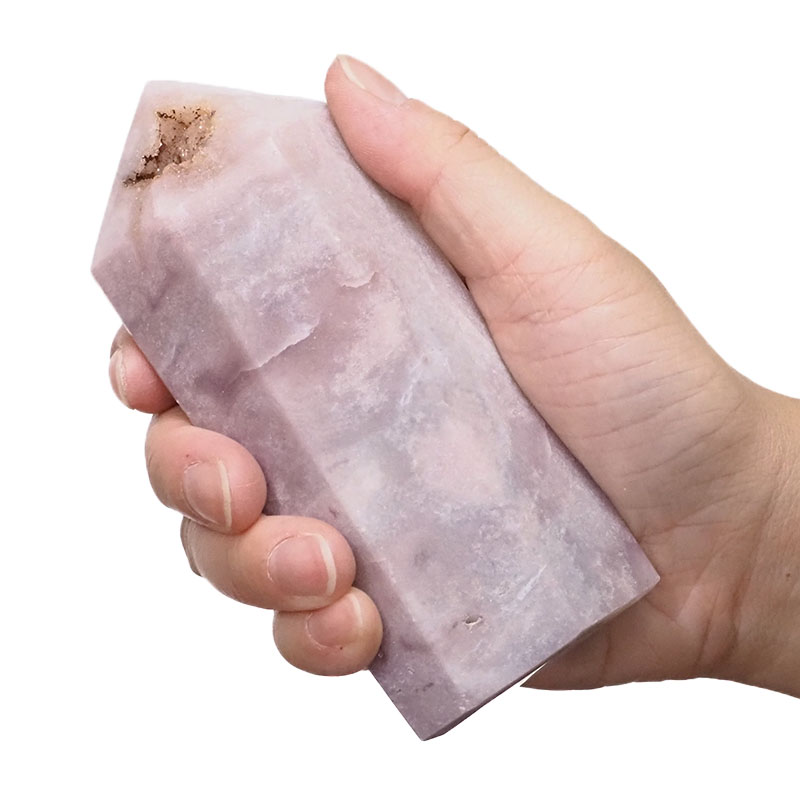0.373kg Natural Pink Amethyst Large Terminated Point DS1146 4 Natural Pink Amethyst Large Terminated Point DS1146 | Himalayan Salt Factory
