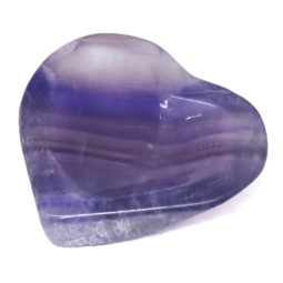 Natural Rainbow Fluorite Heart Bowl S996 | Himalayan Salt Factory