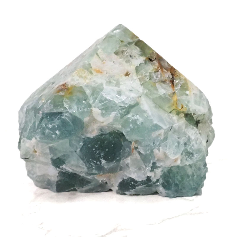 Rainbow Fluorite Point - Medium 6 Rainbow Fluorite - Medium | Himalayan Salt Factory