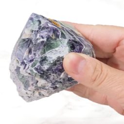 Rainbow Fluorite Point - Medium 8 Rainbow Fluorite - Medium | Himalayan Salt Factory