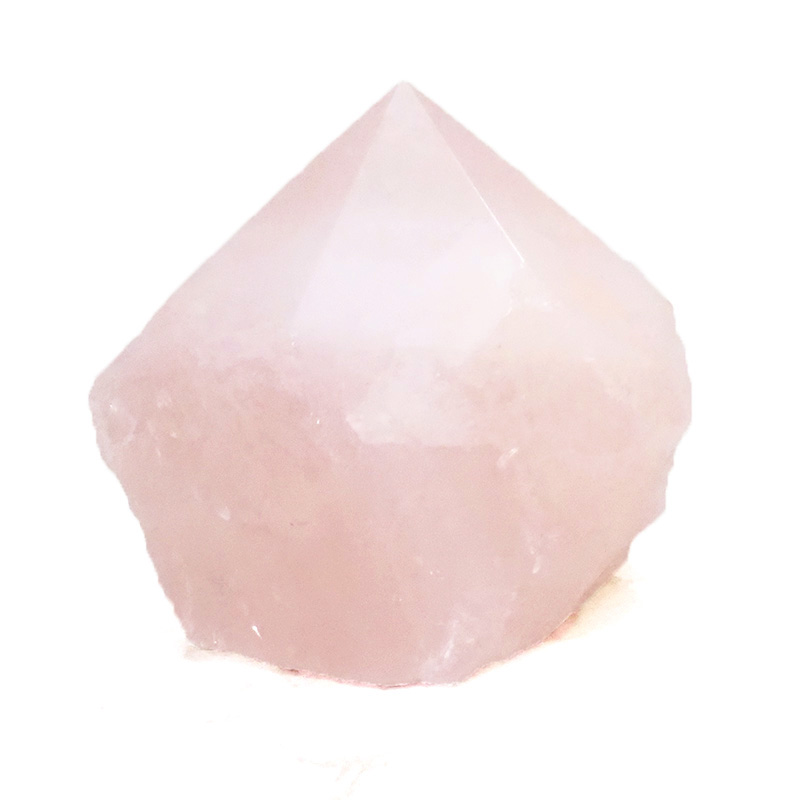 Rose Quartz Point - Small 6 Rose Quartz Point - Small | Himalayan Salt Factory