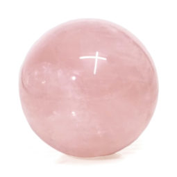 Rose Quartz Sphere DS1152 | Himalayan Salt Factory