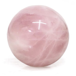 Rose Quartz Sphere DS1155 | Himalayan Salt Factory