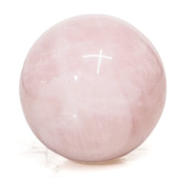 Rose Quartz Sphere DS1168 | Himalayan Salt Factory