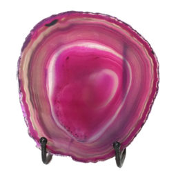 Sliced Brazilian Crystal Agate Lamp N810 | Himalayan Salt Factory