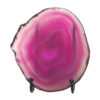 Sliced Brazilian Crystal Agate Lamp N811 | Himalayan Salt Factory