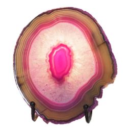 Sliced Brazilian Crystal Agate Lamp N823 8 Sliced Brazilian Crystal Agate Lamp N823 | Himalayan Salt Factory