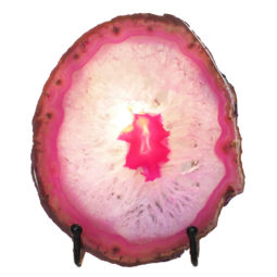Sliced Brazilian Crystal Agate Lamp N825 8 Sliced Brazilian Crystal Agate Lamp N825 | Himalayan Salt Factory