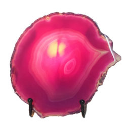 Sliced Brazilian Crystal Agate Lamp N827 8 Sliced Brazilian Crystal Agate Lamp N827 | Himalayan Salt Factory